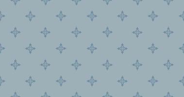Abstract seamless pattern. Arabic line ornament with geometric shapes. Linear floral ornamental texture. Artistic backdrop in arab orient textile style. vector
