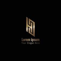 HO and HC Business identity corporate abstract logo design vector.eps vector