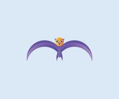 Owl Gradient Logo Design vector