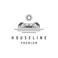 House logo icon design template vector