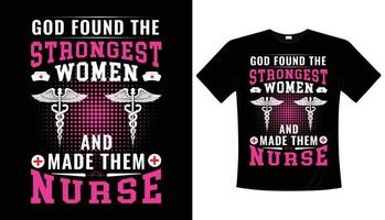 Nurse best quote t-shirt design- typography t-shirt design, Nursing black t-shirt design vector