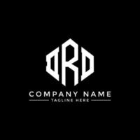 DRD letter logo design with polygon shape. DRD polygon and cube shape logo design. DRD hexagon vector logo template white and black colors. DRD monogram, business and real estate logo.