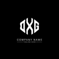 DXG letter logo design with polygon shape. DXG polygon and cube shape logo design. DXG hexagon vector logo template white and black colors. DXG monogram, business and real estate logo.