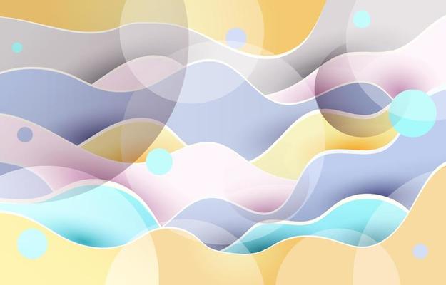 Beautiful Abstract Color Pastel Background