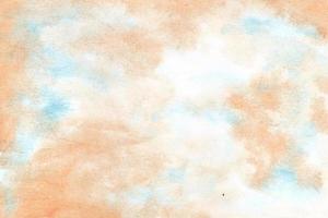 watercolor sky background photo
