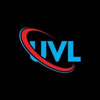 UVL logo. UVL letter. UVL letter logo design. Initials UVL logo linked with circle and uppercase monogram logo. UVL typography for technology, business and real estate brand. vector