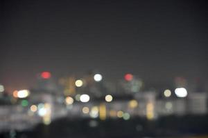 Cityscape blurry and bokeh background image. photo