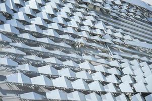 Aluminium Composite Material texcture for facade building. photo