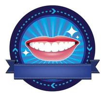 Illustration of smile banner vector