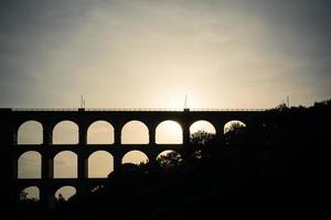 Bridge at dusk photo