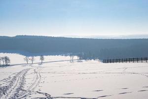 imagen de paisaje de invierno foto