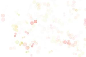 Light Yellow Pink Circle Bokeh For Background photo