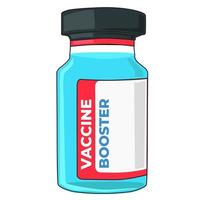 Vector Illustrator Covid 19 Vaccine Booster Perfect For Medic Health And Hospital