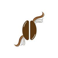 coffee bean icon vector