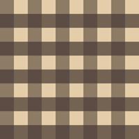 Delicate checkered pattern.Warm, soft tones of chocolate and cream vector