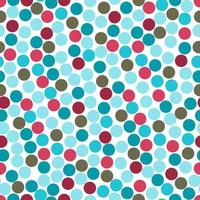 Pattern with colored circles vector