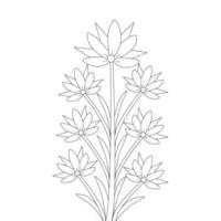 flourish line art stroke of coloring page vector file graphic illustration template design