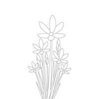 flourish line art stroke of coloring page vector file graphic illustration template design