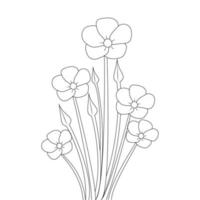 flourish line art stroke of coloring page vector file graphic illustration template design