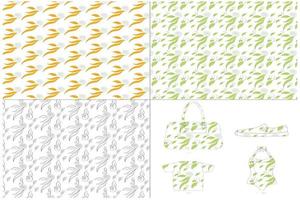 flower pattern design vector