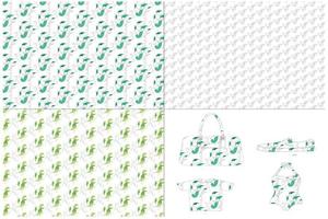 flower pattern design vector