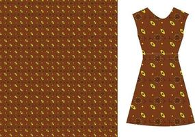 flower pattern design vector
