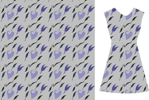 flower pattern design vector