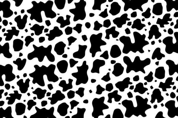 black and white cowhide pattern