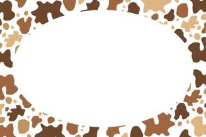 Brown Cow Print Vector 225229 Vector Art at Vecteezy