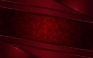 Modern dark red background with texture effect overlap layer design vector