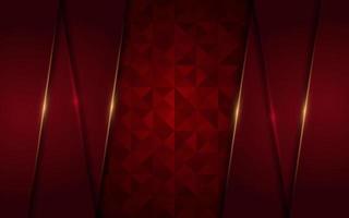 Modern dark red background with texture effect overlap layer design vector