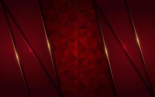 Modern dark red background with texture effect overlap layer design vector