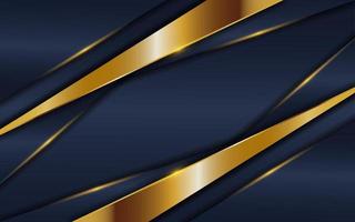 Luxury navy blue background with overlap layer vector