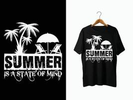 diseño de camiseta de verano. vector