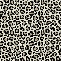 Leopard print vector seamless. Fashionable background for fabric, paper, clothes. Animal pattern.