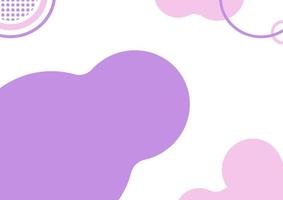 abstract purple tone free form banner, vivid background vector