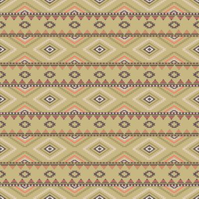 Seamless pattern, texture. Geometric border with decorative ethnic elements. Design for home decor, wrapping paper, fabric, carpet, textile, fabric, clothing, carpet, textile, batik, embroidery.