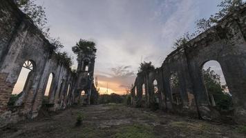 Timelapse sunrise Church Of The Sacred Heart Of Jesus video