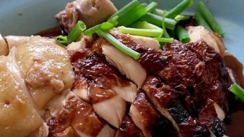 Hainan chicken rice. Penang food video