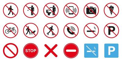 no car sign .no parking traffic sign . car prohibition sign . vector  illustration 23581982 Vector Art at Vecteezy