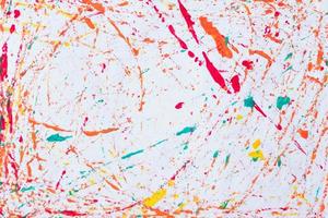 Abstract background and texture colorful of water color splash photo