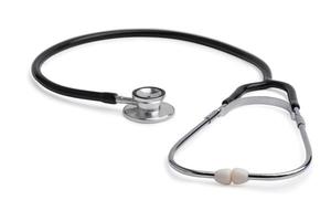 The stethoscope is a device for monitoring heart rhythms photo