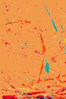 Abstract background and texture colorful of water color splash photo