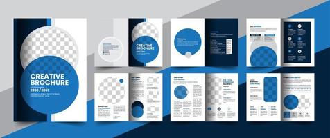 folleto de perfil de empresa corporativa folleto de informe anual diseño de concepto de diseño de propuesta comercial
