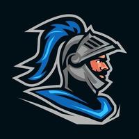 Knight warrior mascot logo
