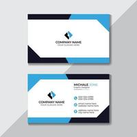 Creative Modern Professional Clean Business Card Design Free Vector