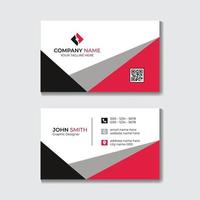 Creative Business Card Design Template Free Vector