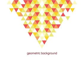 geometric red background vector design