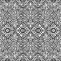 Islamic Drawing Vector Seamless Pattern