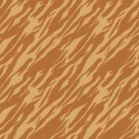 Vintage Tiger Skin Seamless Pattern vector